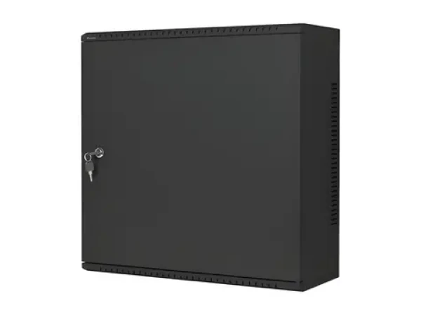 Lanberg WAF1-5203-06-00B černá / Nástěnný rozvaděč / 19" / 6U / 540×540 mm / nosnost 60 kg (WAF1-5203-06-00B)