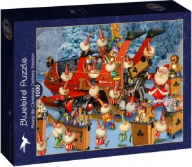 BLUEBIRD Puzzle Příprava na doručování