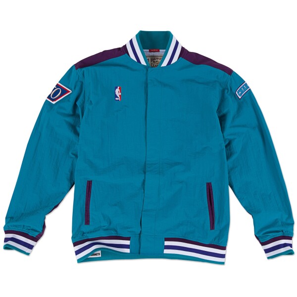 Mitchell & Ness Pánská bunda Charlotte Hornets NBA 1996-97 Authentic Warm Up Velikost: M