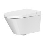 Mereo WC s integrovaným elektronickým bidetem, RIMLESS, 592x380x430 cm, keramické, vč. sedátka VSD110S2