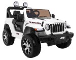 Mamido Elektrické autíčko Jeep Wrangler Rubicon 4x4 bílé