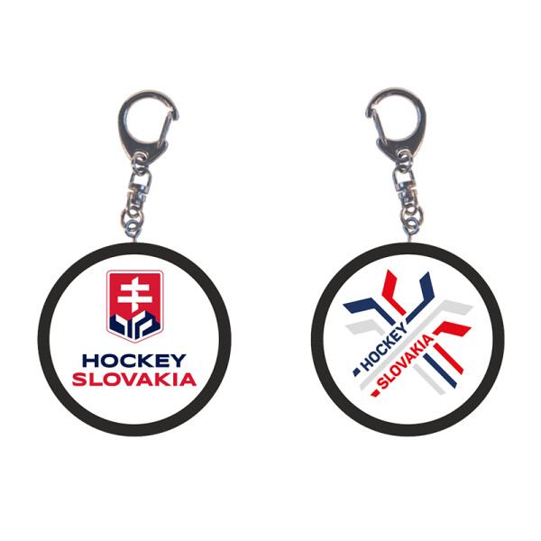 Mini puk překřížené hokejky Slovakia