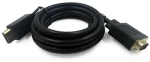 Gembird CCP-DPM-VGAM-6 kabel DisplayPort na VGA 1.8m černá / DisplayPort (M) / VGA (M) (CCP-DPM-VGAM-6)