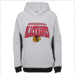 Outerstuff Dětská Mikina Chicago Blackhawks Power Play Raglan Pullover Velikost: Dětské let)