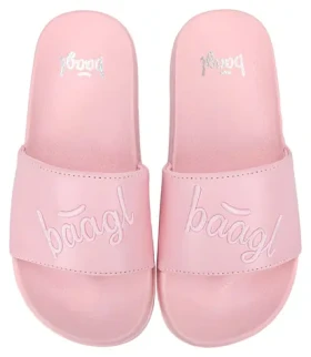 BAAGL Pantofle Logo Pink / vel. 31