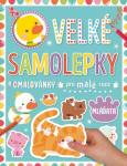 Velké samolepky omalovánky pro malé ruce Mláďata