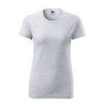 Dámské tričko Classic New W MLI-13303 světle šedá - Malfini 2XL