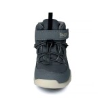 Dětské zimní barefootové boty s membránou BUGGA CHRIS Gray B00190-09 - 34