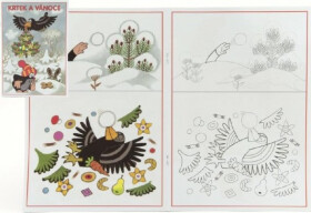 Krtek a Vánoce - Omalovánky A5 - Zdeněk Miler