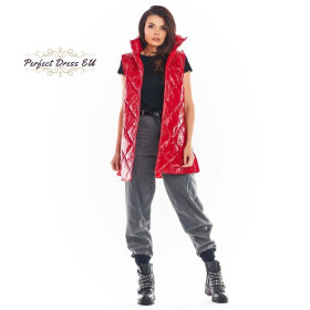 Dámská vesta A383 - Awama červená L/XL