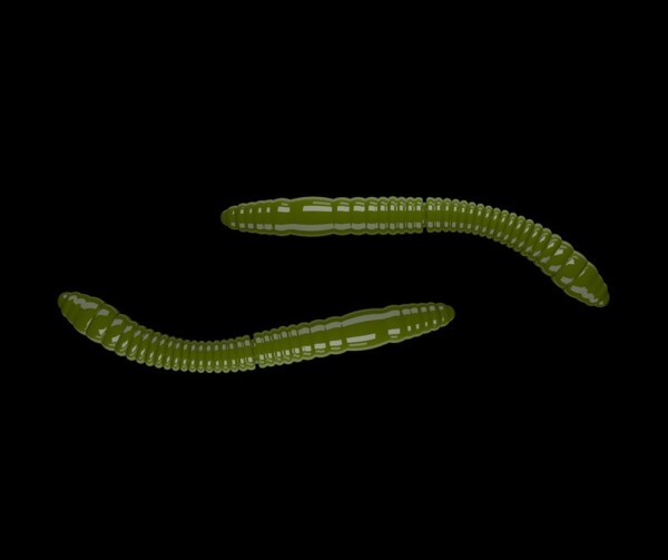 Libra Lures Fatty D’Worm Olive - D’Worm 6,5cm 10ks,Libra Lures Fatty D’Worm Olive - D’Worm 6,5cm 10ks