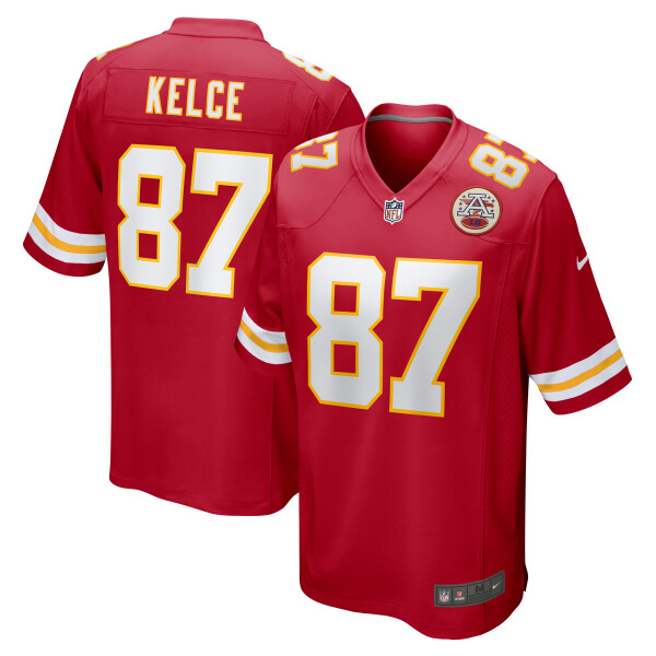 Pánský dres Travis Kelce #87 Kansas City Chiefs NFL Nike Game Home Jersey Velikost: M