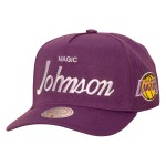 Mitchell & Ness Pánská kšiltovka Los Angeles Lakers NBA Magic Johnson Pro Pinch Snapback