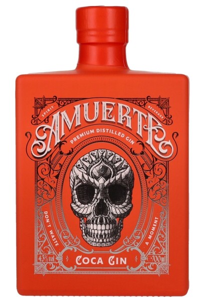 Amuerte Coca Leaf Gin Orange Edition 43% 0,7 l (holá láhev)