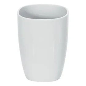 Spirella PURE kelímek na zubní kartáčky bílý / plast (7610583182494)