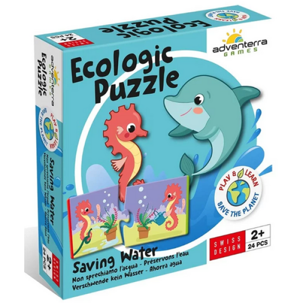 Vzdělávací eko puzzle | ŠETŘI VODOU