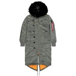 Alpha Industries Bunda dámská Long Fishtail Wmn