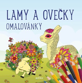 Lamy ovečky Omalovánky