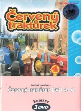 Červený traktůrek 02 - 3 DVD pack