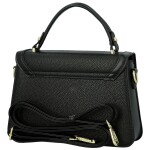 Módní dámská koženková kabelka do ruky Andresa, černá