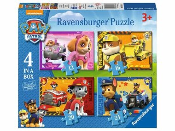 Ravensburger Patrola 4v1 (12,16,20,24 dílků)