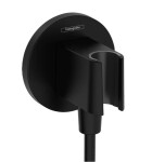 HANSGROHE - Sprchový set s baterií pod omítku, s tělesem, průměr 25 cm, 3 proudy, matná černá SANI21HHH404