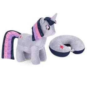 SPOKEY Cestovní polštářek SPARKLE My Little Pony jednorožec / Plyšová hračka 2v1 (5905339412522)