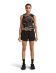 Dámské merino tílko ICEBREAKER Wmns 125 Cool-Lite Speed Tank MotionAOP, Porcini/Black/Aop velikost: M