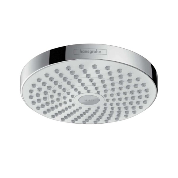 HANSGROHE - Croma Select S Hlavová sprcha 180, 2 proudy, bílá/chrom 26522400
