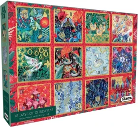 GIBSONS Puzzle 12 dní do Vánoc