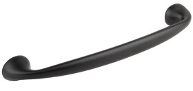 Tulip Nábytková úchytka Uroso rozteč: 128mm černá mat (494602)