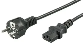 MicroConnect Síťový napájecí kabel Schuko - C13 10m černá (PE0204100)