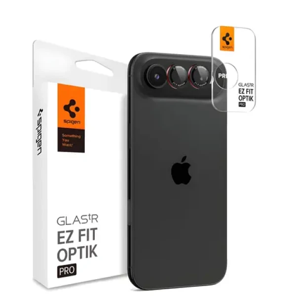Spigen Optik Pro L-Series černá, červená / Ochranné sklo na fotoaparát / Apple iPhone Air / 2 ks (AGL09864)