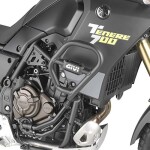 Tn2158 padací rámy Yamaha XT 700 Z Ténéré (21-24), černé