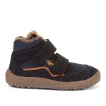 Chlapecké zimní barefoot boty TEX WOOL Dark Blue, Froddo, G3110254-W, tmavě modrá - 31