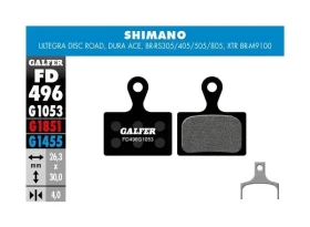 Galfer brzdové standard - Galfer FD496 Standard G1053 brzdové destičky pro Shimano