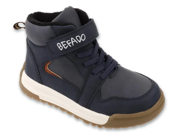 BEFADO 169X064 podzimní boty ANIMAL tm. modré 27 169X064_27
