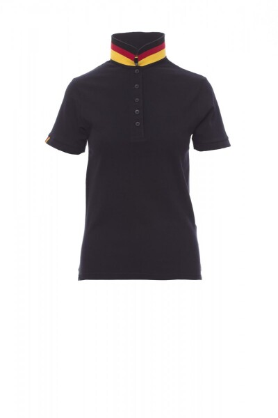 Dámská polokošile Payper NATION LADY Barva: Černá/ Německo, Velikost: L (000082002114015L)