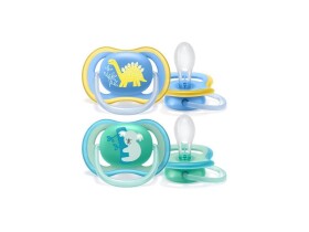 Philips AVENT Šidítko Ultra air 18m+, 2 ks - kluk