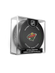 Inglasco / Sherwood Puk Minnesota Wild NHL Official Game Puck 2024-2025