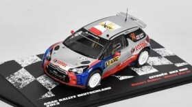 Citroen DS3 RRC - 1:43 - DeAgostini - 2013 - Stříbrná