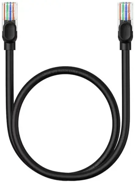 Baseus Ethernet CAT5 Síťový kabel 0.5m černá (B00133206111-00)