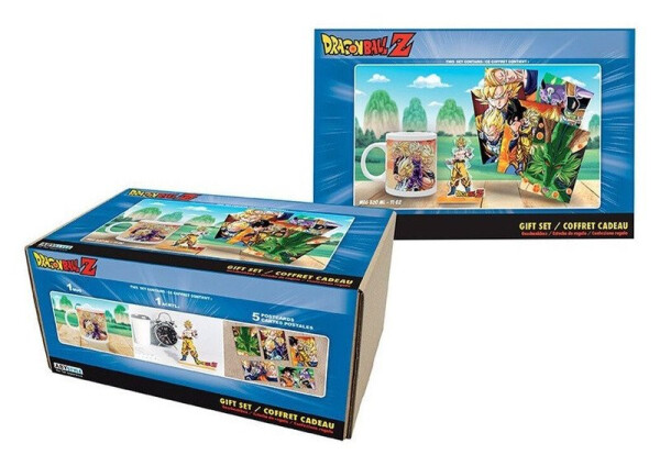 Dragon Ball Dárkový set (hrnke, akrylová figurka a pohledy)