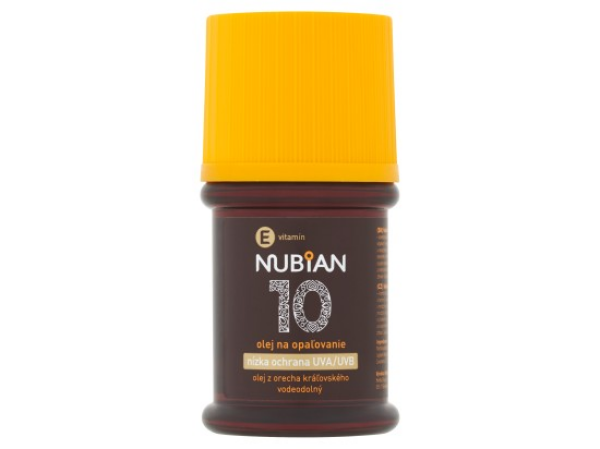 Nubian Olej na opalování SPF 10 60 ml