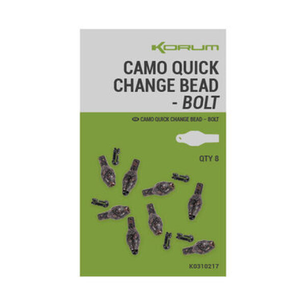 KORUM Korálek Camo Quick Change Bead L 8ks (K0310219)