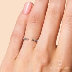 Royal Fashion prsten 14k zlato Vermeil GU-DR8937R-ROSEGOLD-TOPAZ Velikost: 8 (EU: 57-58)