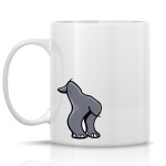 SLON - klasický bílý keramický hrníček 300 ml