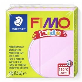 FIMO Kids 42g - dětská modelovací hmota světlá růžová