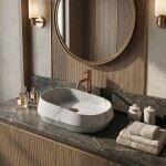 REA - Umyvadlo na desku Zoe Venice REA-U3541