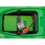Mamido Dětský elektrický traktor BLAST s přívěsem 2x200W zelený